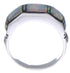 Sterling Silver Opal Inlay Ring Size 6-3/4 AX37014
